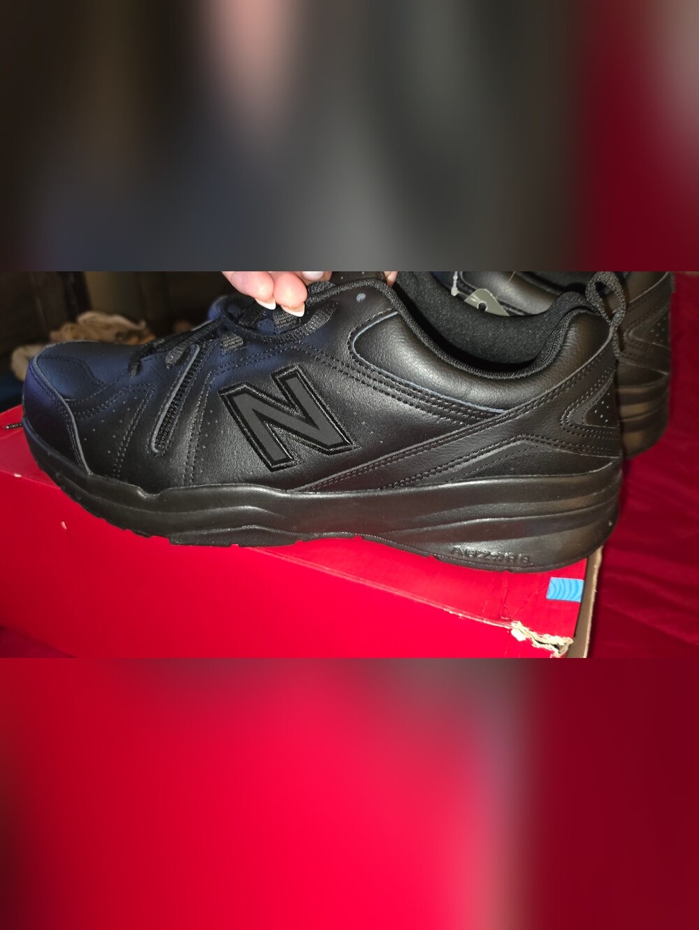 New Balance MX608AB5 Black Men's Training Slip-Resistant Shoes